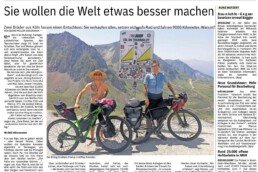 Aachener Zeitung Biking Brothers