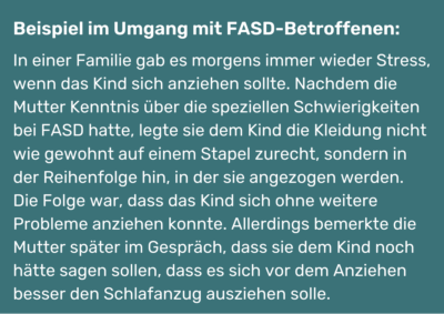 Umgang mit FASD Kindern