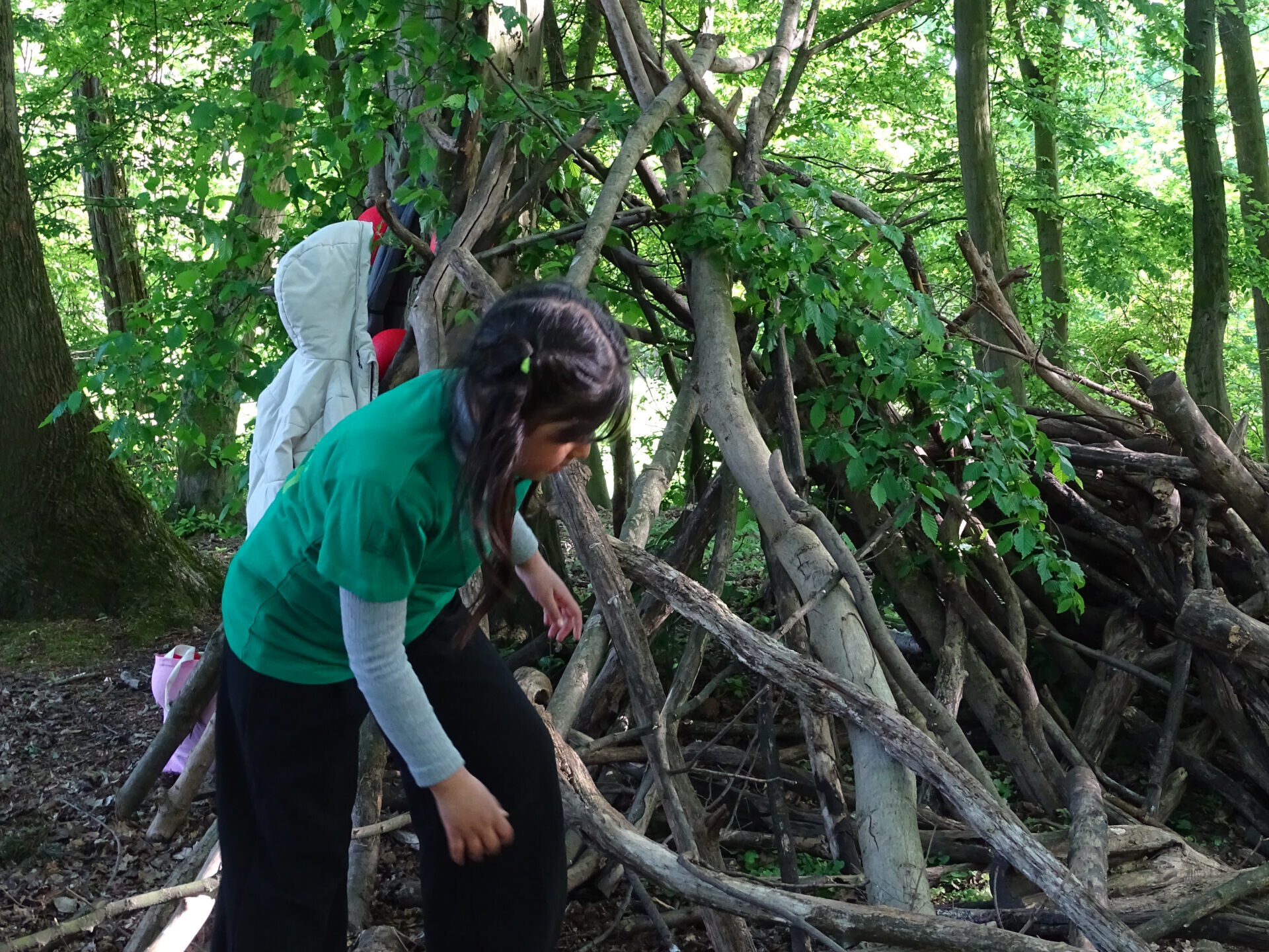 Waldbesuch mit den Kindern